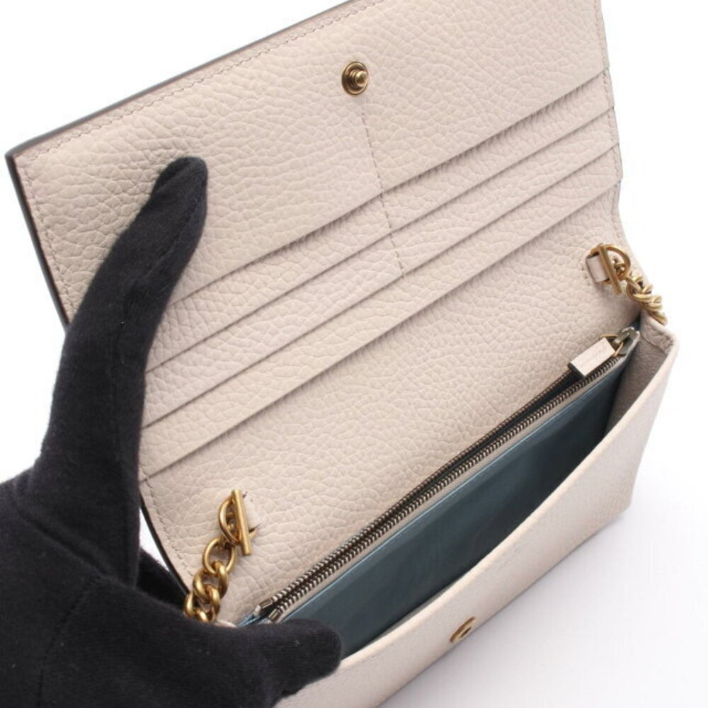 Gucci Bag White Leather Interlocking Shoulder Gg … - image 3